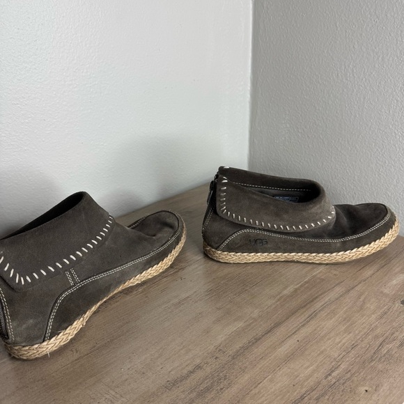 UGG Kavar Varney Fleece Lined Gray 1104653 Ankle Boot - Picture 11 of 12